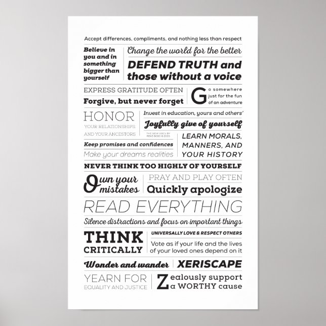 Poster La nouvelle ABC de la vie (Devant)