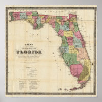 La nouvelle carte de Drew de l'état de Floride