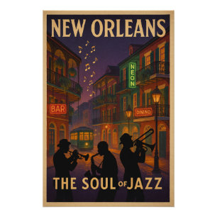 Poster La Nouvelle-Orléans - L'âme du jazz