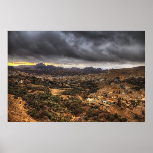 Poster La nouvelle ville de Petra (Devant)