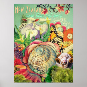 Poster La Nouvelle-Zélande plus que juste des moutons