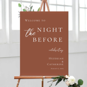 Poster La nuit avant la répétition terre cuite bienvenue