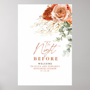 Poster La Nuit Avant Le Dîner De Répétition