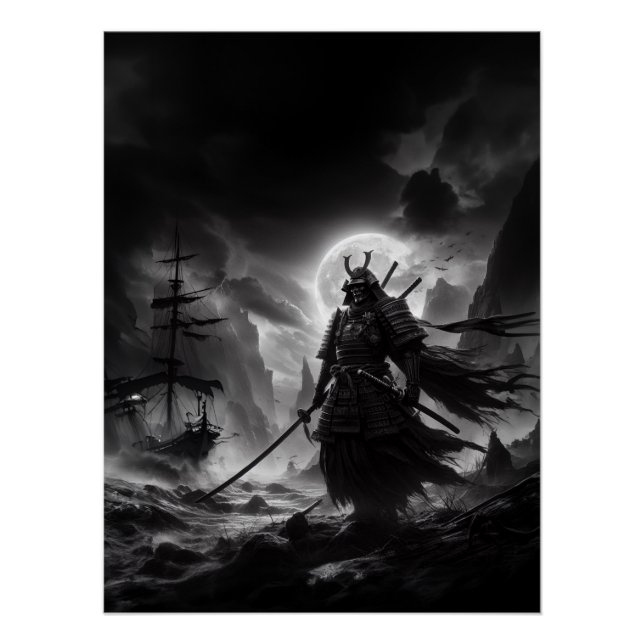 Poster La nuit des samouraïs (Devant)