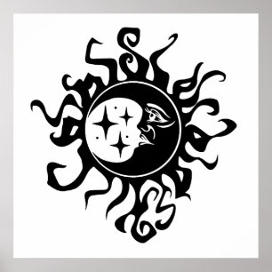 Poster La nuit d'une lune noire