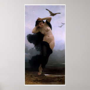 Poster La Nuit William-Adolphe Bouguereau
