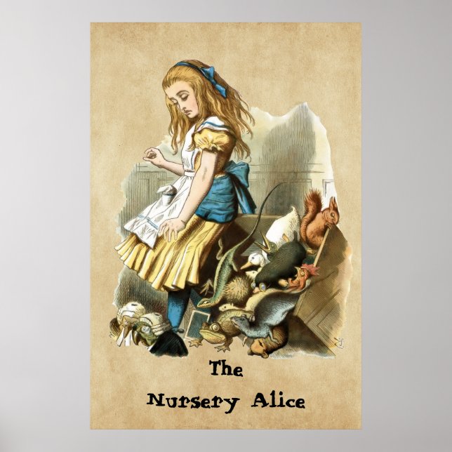 Poster La Nursery Alice, Alice's Adventures in Wonderlan (Devant)