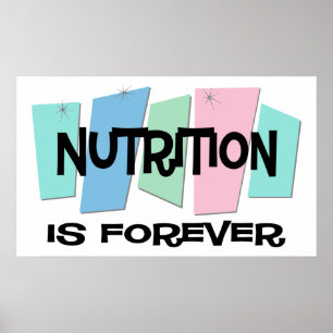 Poster La nutrition est Forever