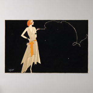 Poster Là où il y a de fumée il y a le feu