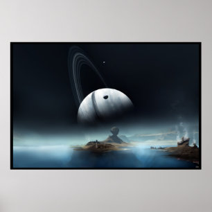 Poster Là où silencieux les eaux chuchotent