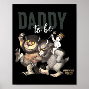 Poster Là où sont les bêtes sauvages futur papa _1
