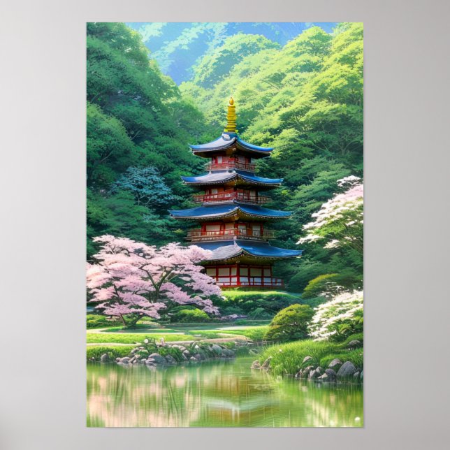 Poster La Pagode Forestière (Devant)