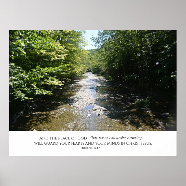 Poster La paix qui passe toute compréhension. (Devant)