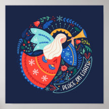 La paix sur Terre Angel Design