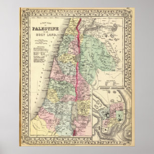 Poster La Palestine historique
