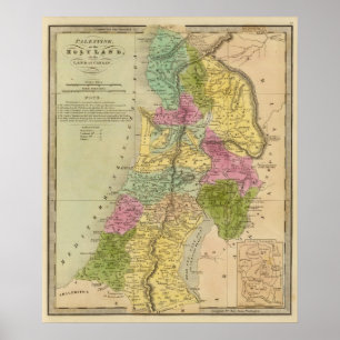 Poster La Palestine, ou la Terre Sainte
