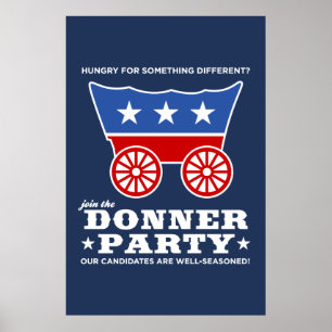Poster La partie de Donner - affamée pour quelque chose