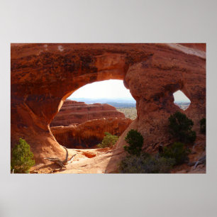 Poster La partition Arch I dans le parc national des Arch