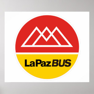 Poster La Paz bus