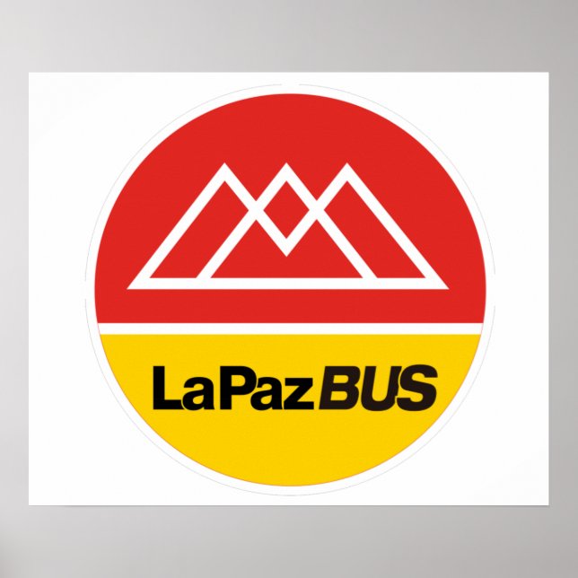 Poster La Paz bus (Front)