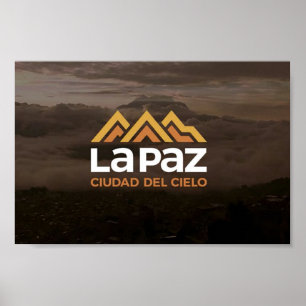 Poster La Paz ciudad del cielo