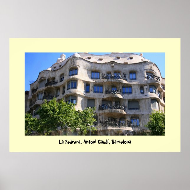 Poster La Pedrera (Devant)