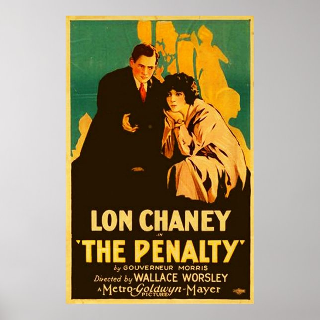 Poster La peine de 1920 (Devant)