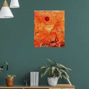 Poster La peinture colorée de Paul Klee, Marchen