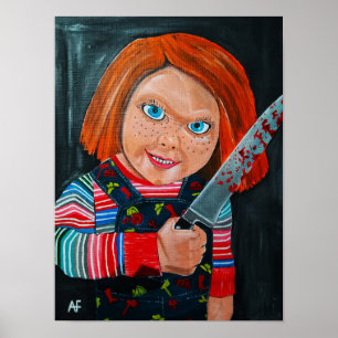 Poster La peinture de la poupée par Alfred Fox