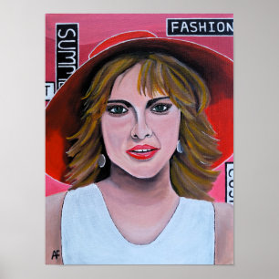 Poster La peinture de mannequin par Alfred Fox