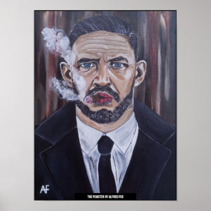 Poster La peinture de Mobster par Alfred Fox