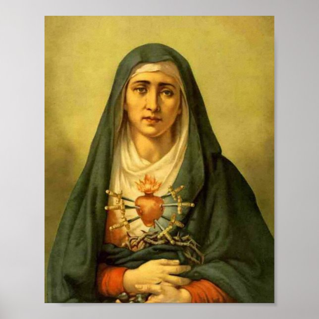 Poster La Peinture De Notre Dame Des Douleurs (Devant)