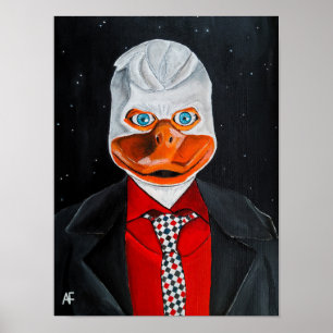 Poster La peinture du canard par Alfred Fox