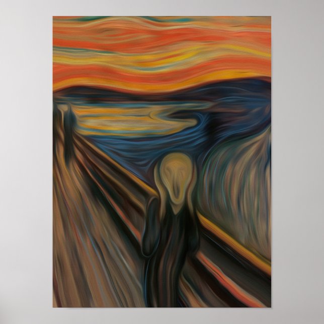 Poster La peinture hurlante (Devant)