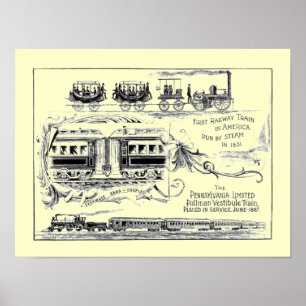 Poster La Pennsylvanie a limité l'affiche 1887