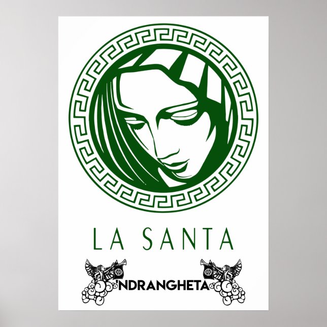 Poster La Père Noël - 'Ndrangheta (Devant)