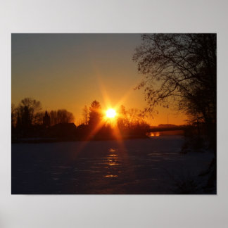 Poster La perfection de la création de la nature