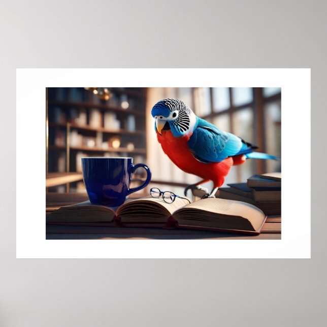 Poster La Perruque Posée (Devant)