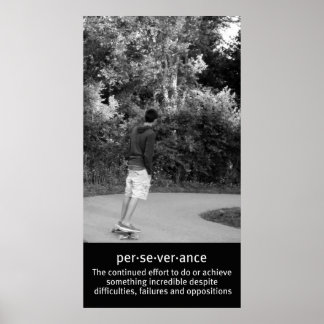 Poster La persévérance sur le long-bord