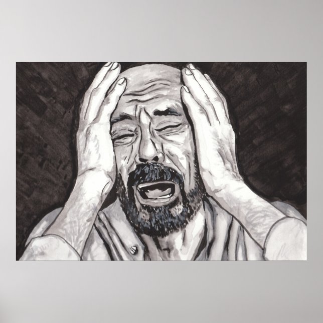 Poster La perte d'un être cher, la tristesse (Devant)