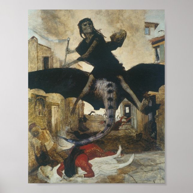 Poster La peste (Devant)