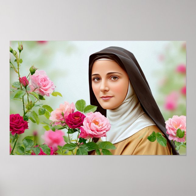 Poster La Petite Fleur : Sainte Thérèse de Lisieux (Devant)