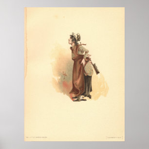 Poster La petite marquise de l'Old Curiosity Shop