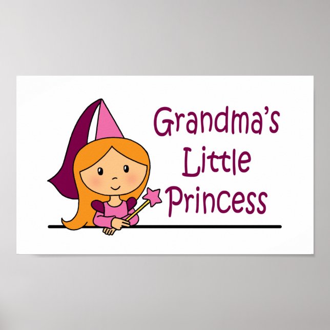 Poster La petite princesse de grand-mère (Devant)