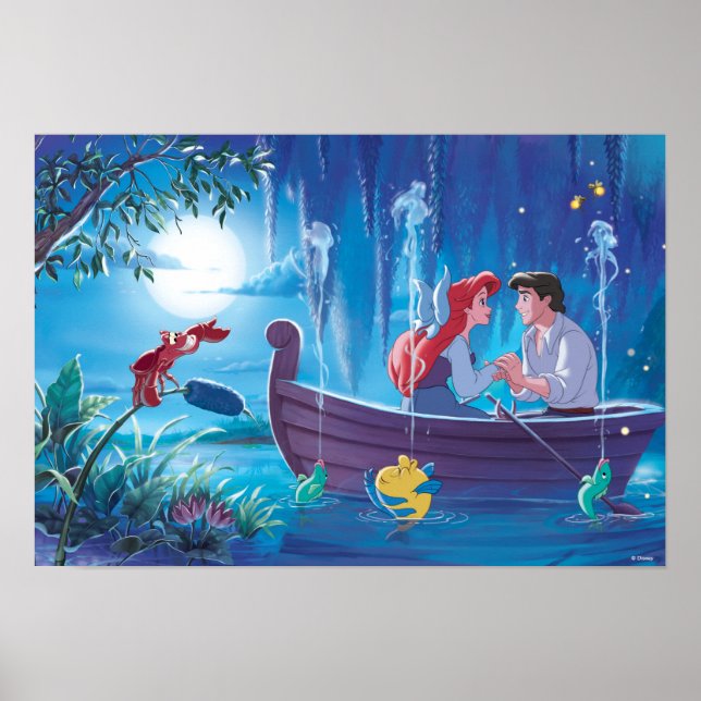 Poster La Petite Sirène et le Prince Eric (Devant)