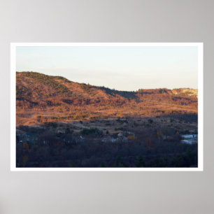 Poster La photo de montagnes de Pocono