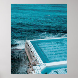 Poster La piscine près de la mer
