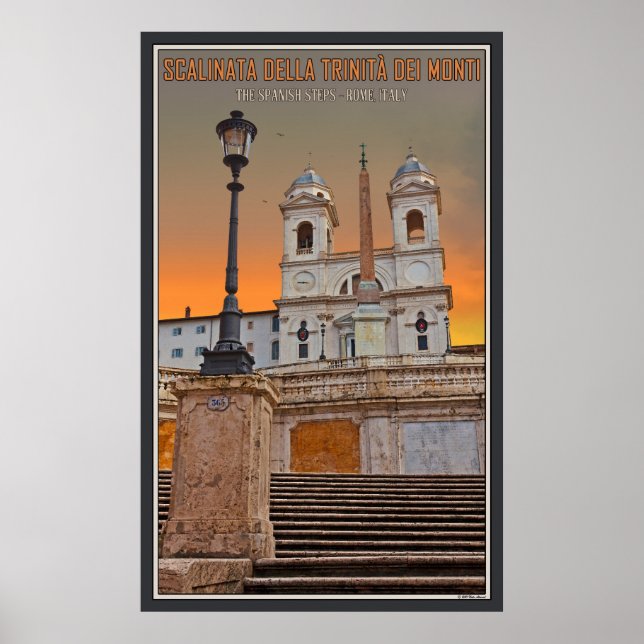 Poster La Place d'Espagne (Devant)