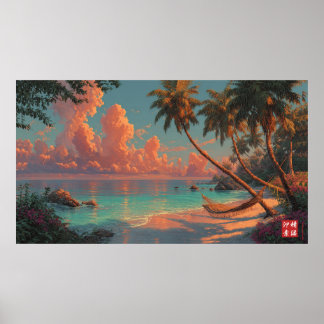 Poster La plage cachée
