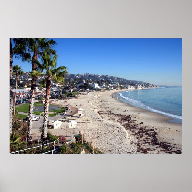 Poster La plage de Laguna (Devant)